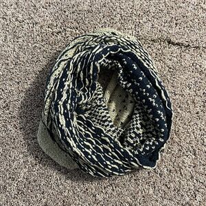NWT Harley Davidson Infinity Scarf Womens One Size‎ Knit Black Gold